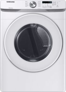 Samsung – 7.5 Cu. Ft. Stackable Gas Dryer with Sensor Dry – White