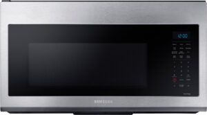 Samsung – 1.7 cu. ft. Over-the-Range Convection Microwave with WiFi – Stainless Steel