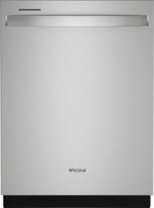 Whirlpool – 24″ Top Control Built-In Stainless Steel Tub Dishwasher with 3rd Rack 47 dBA