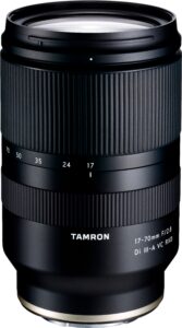 Tamron – 17-70mm F/2.8 Di III-A VC RXD Standard Zoom Lens for Sony E-Mount