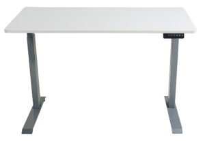 Victor – Electric Full Standing Desk – White