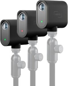 Logitech – Mevo Start Live Streaming Camera 3-Pack HD Action Camera – Black