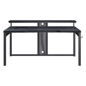 OSP Home Furnishings – Adaptor 63″ Gaming Desk – Black