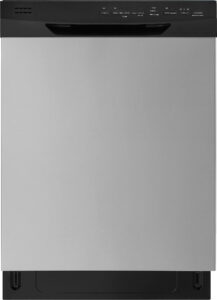 Insignia – 24 Front Control Built-In Dishwasher with Sensor Wash Stainless Steel Tub 51 dBA and ENERGY STAR Certification – Stainless Steel