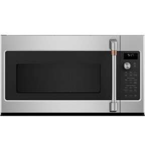 Caf – 1.7 Cu. Ft. Convection Over-the-Range Microwave with Air Fry – Stainless Steel