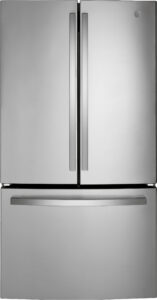 GE – 27.0 Cu. Ft. French Door Refrigerator with Internal Water Dispenser – Stainless Steel