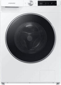 Samsung – 2.5 Cu. Ft. High-Efficiency Stackable Smart Front Load Washer with Steam and AI Smart Dial – White