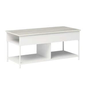 Sauder – Boulevard Cafe Lift Top Coffee Table – White