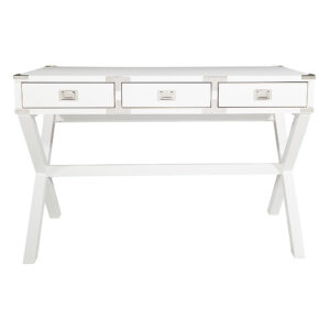 OSP Home Furnishings – Wellington 46″ Desk with Power – White