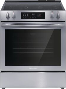 Frigidaire – 5.3 Cu. Ft. Freestanding Electric Range with Convection Bake – Stainless Steel