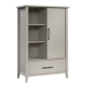 Sauder – Summit Station Wardrobe Armoire – Glacier Oak