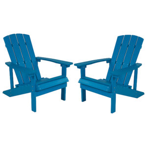 Alamont Home – Charlestown Adirondack Chair (set of 2) – Blue