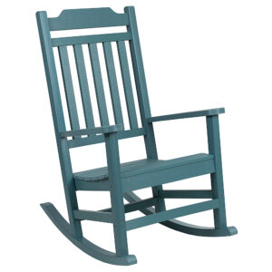 Alamont Home – Winston Rocking Patio Chair – Teal