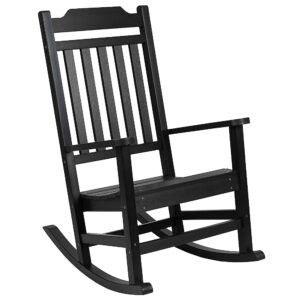 Alamont Home – Winston Rocking Patio Chair – Black