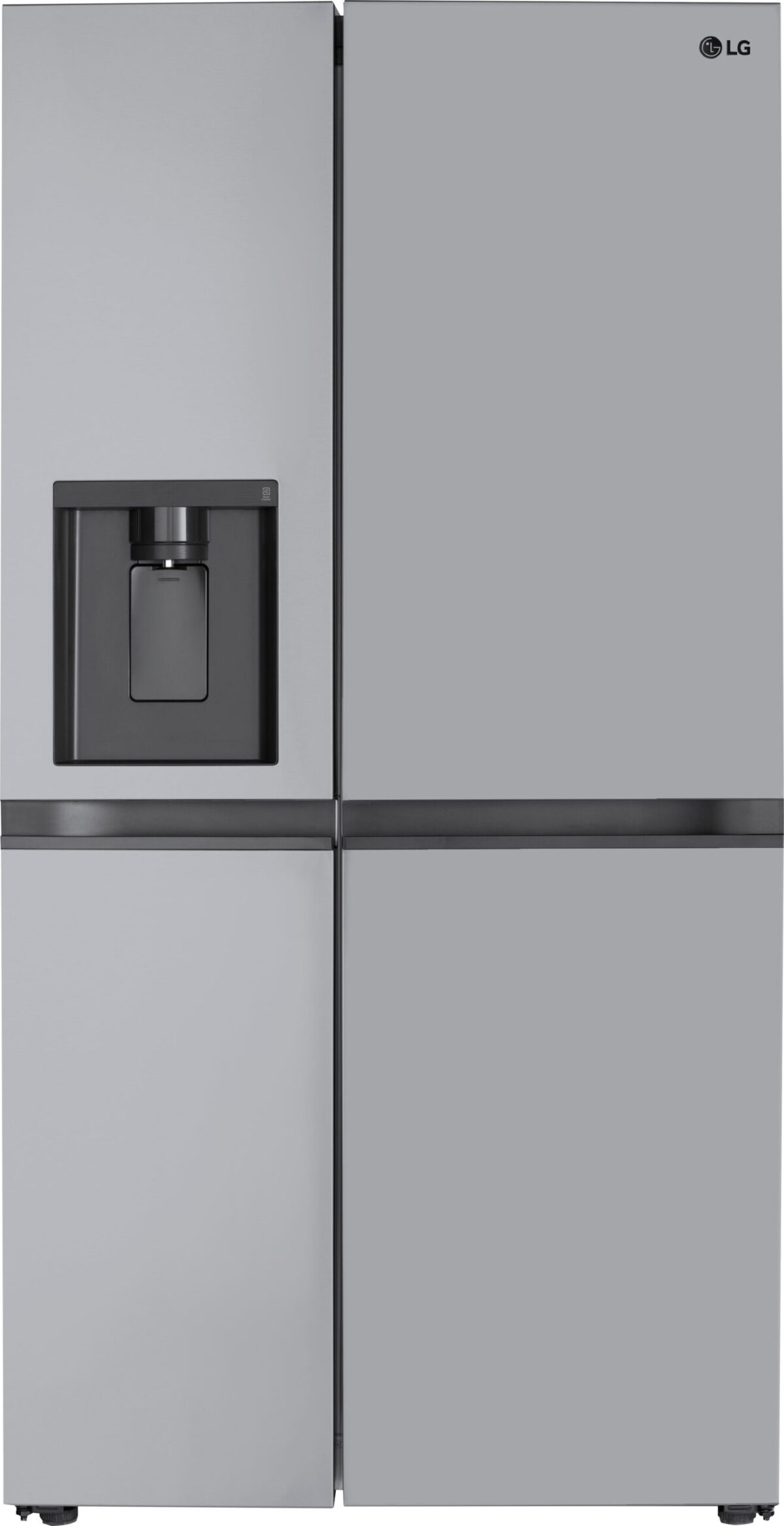 LG - 27.6 Cu. Ft. Side-by-Side Smart Refrigerator - Stainless Steel