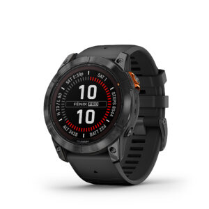 Garmin – fenix 7X Pro Solar GPS Smartwatch 51 mm Fiber-reinforced polymer – Slate Gray