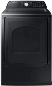 Samsung – 7.4 Cu. Ft. Smart Electric Dryer with Sensor Dry – Black