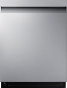 Samsung – 24″ Top Control Smart Built-In Stainless Steel Tub Dishwasher with Storm Wash 48 dBA – Stainless Steel