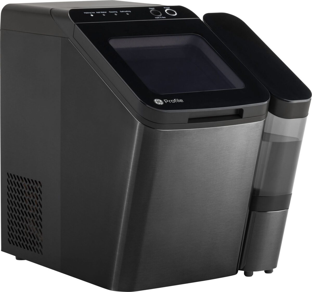 GE Profile - Opal 1.0 Nugget Ice Maker With Side Tank - Black