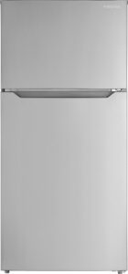 Insignia – 14.2 Cu. Ft. Top-Freezer Refrigerator with ENERGY STAR Certification – Stainless Steel