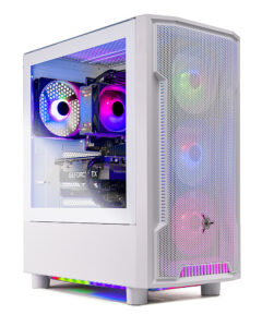 Skytech Gaming – Archangel 4 Gaming Desktop PC  AMD Ryzen 5 7600X  32GB Memory  AMD Radeon 7600  1TB NVMe SSD – White