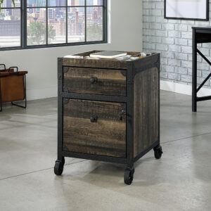 Sauder – Foundry Road Mobile File Ped Co – Carbon Oak