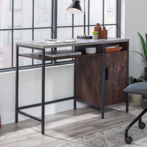 Sauder – Market Commons Desk Rw – SGS Rich Walnut