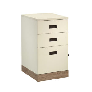 Sauder – Dixon City 3-Drawer Mobile File Cabinet i – Brushed Oak