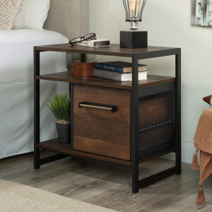 Sauder – Briarbrook  Nightstand 3a – Barrel Oak