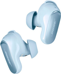 Bose – QuietComfort Ultra True Wireless Noise Cancelling In-Ear Earbuds – Moonstone Blue