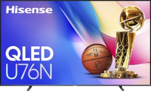 Hisense – 100″ Class U76 Series 4K QLED UHD Smart Google TV (2024)