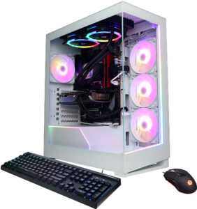 CyberPowerPC – Gamer Supreme Gaming Desktop – Intel Core i9-14900KF – 32GB Memory – NVIDIA GeForce RTX 4070 SUPER 12GB – 1TB SSD – White