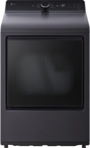 LG – 7.3 Cu. Ft. Smart Gas Dryer with EasyLoad Door – Matte Black