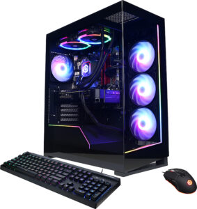 CyberPowerPC – Gamer Supreme Gaming Desktop – AMD Ryzen 7 7800X3D – 32GB Memory – NVIDIA GeForce RTX 4070 Ti SUPER 16GB – 2TB SSD – Black