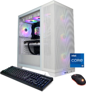 CyberPowerPC – Gamer Supreme Gaming Desktop – Intel Core i9-14900KF – 64GB Memory – NVIDIA GeForce RTX 4070 Ti SUPER 16GB – 2TB SSD – White