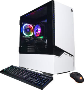 CyberPowerPC – Gamer Master Gaming Desktop – AMD Ryzen 5 8600G – 16GB Memory – NVIDIA GeForce RTX 4060 8GB – 1TB SSD – White