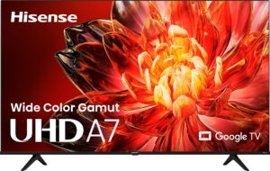 Hisense – 75″ Class A7 Series LED 4K UHD HDR WCG Google TV (2024)