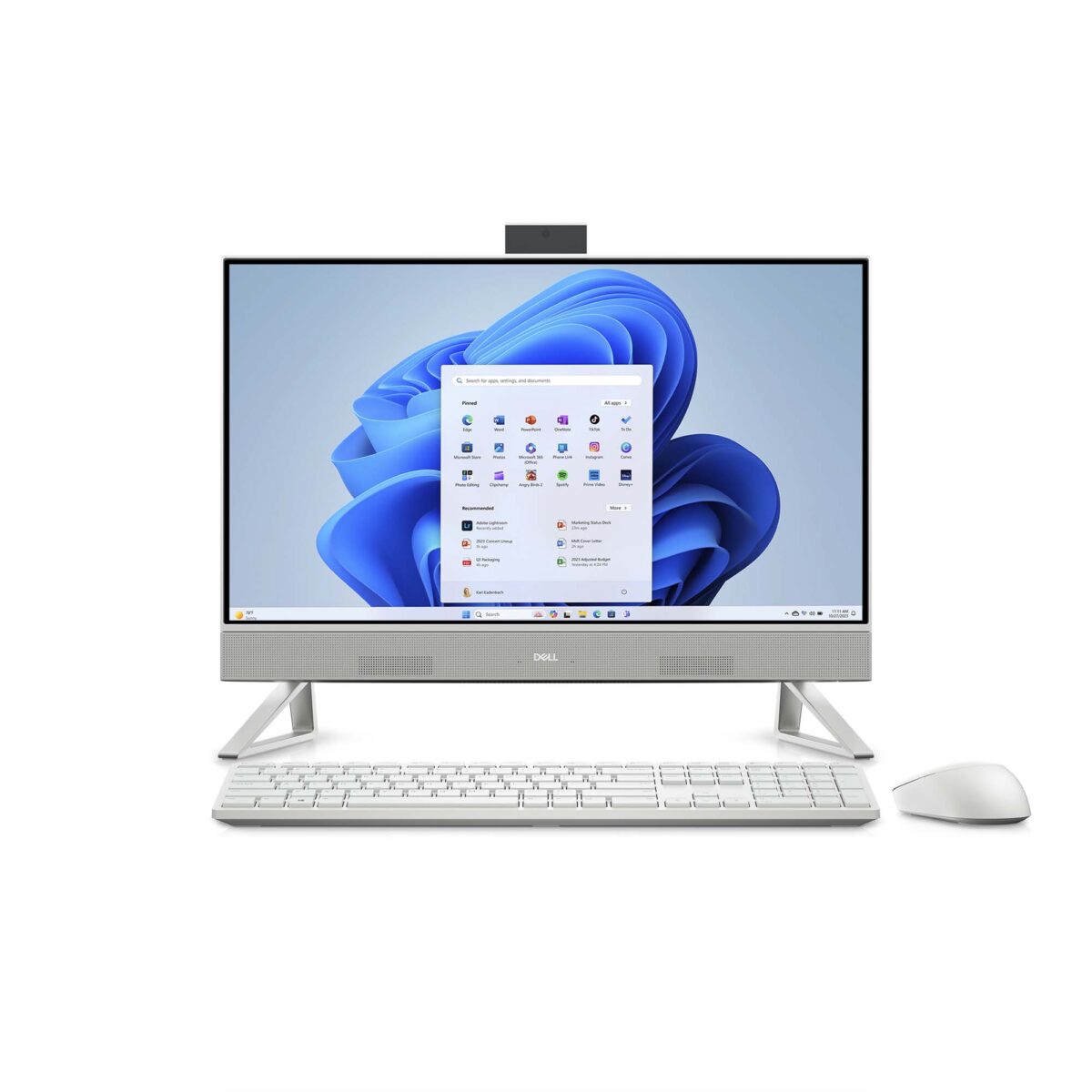 Dell - Inspiron 24" All In One Desktop - FHD (1920 x 1080) - Intel Core 7 Processor - 16 GB Memory - 1TB SSD - Intel Graphics - White