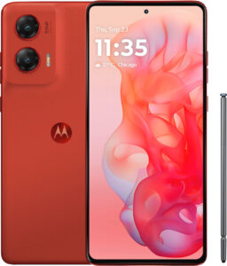 Motorola – moto g stylus 5G 2024 256GB (Unlocked) – Scarlet Wave