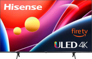 Hisense – 50″ Class U6 Series Quantum 4K ULED Fire TV (2022)