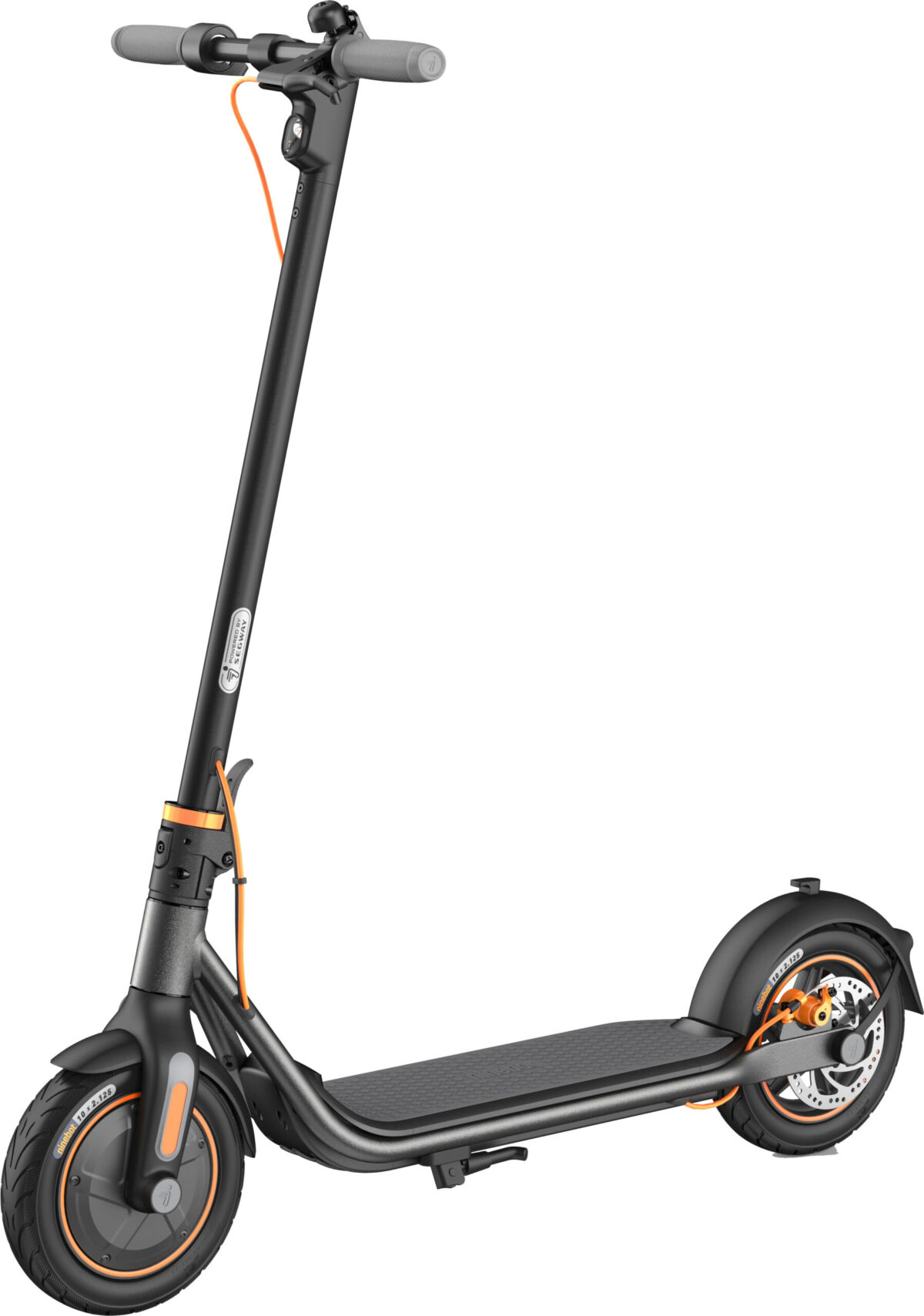 Segway - Ninebot F35 Electric Scooter w/24.9 Max Operating Range 18.6 mph Max Speed - Black