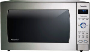 Panasonic – 2.2 Cu. Ft. 1250-Watt Countertop Microwave Oven with Inverter Technology – Stainless Steel