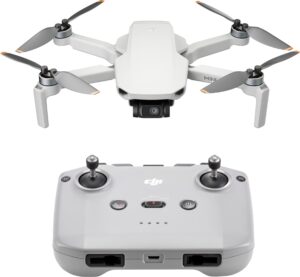 DJI – Mini 4K Drone with Remote Control – Gray