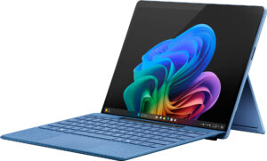 Microsoft – Surface Pro – Copilot+ PC – 13 – Snapdragon X Plus – 16GB Memory – 512GB SSD – Device Only (11th Edition) – Sapphire