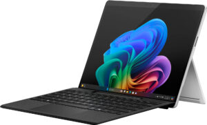 Microsoft – Surface Pro – Copilot+ PC – 13 OLED – Snapdragon X Elite – 16GB Memory – 1TB SSD – Device Only (11th Edition) – Platinum