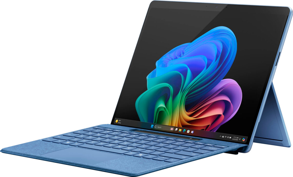 Microsoft - Surface Pro - Copilot+ PC - 13 OLED - Snapdragon X Elite - 16GB Memory - 1TB SSD - Device Only (11th Edition) - Sapphire