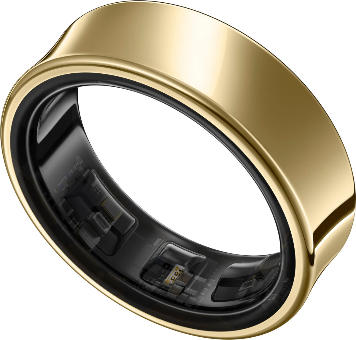 Samsung - Galaxy Ring Size Before You Buy Size 7 - Titanium Gold