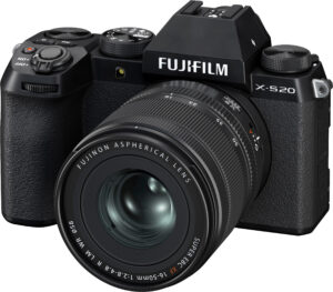 Fujifilm – X-S20 Mirrorless Camera with XF16-50mmF2.8-4.8 R LM WR Lens – Black