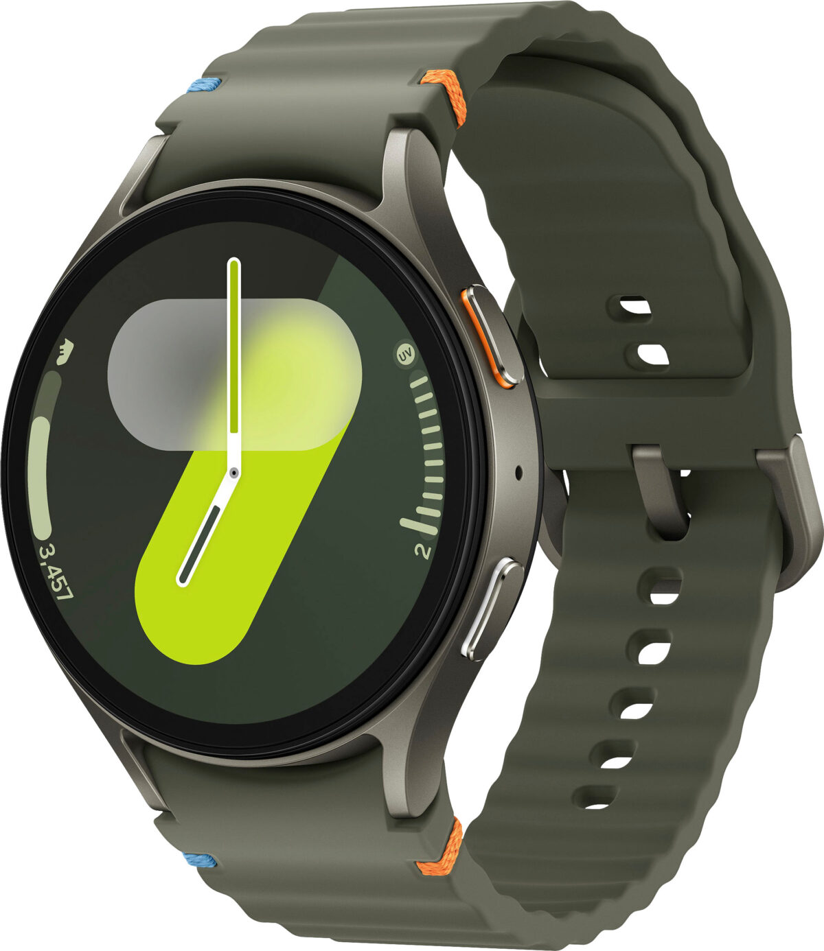 Samsung - Galaxy Watch7 Aluminum Smartwatch 44mm LTE - Green