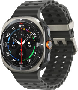 Samsung – Galaxy Watch Ultra Titanium Smartwatch 47mm LTE – Titanium Silver